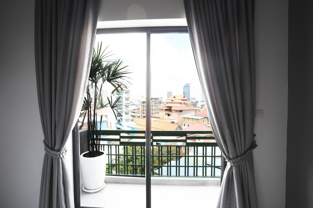 Sky Apartments Riverside - 50M To Royal Palace Phnom Penh Exterior foto