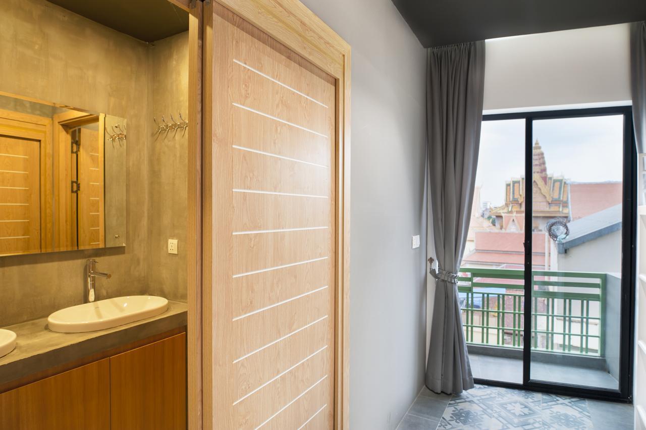 Sky Apartments Riverside - 50M To Royal Palace Phnom Penh Exterior foto